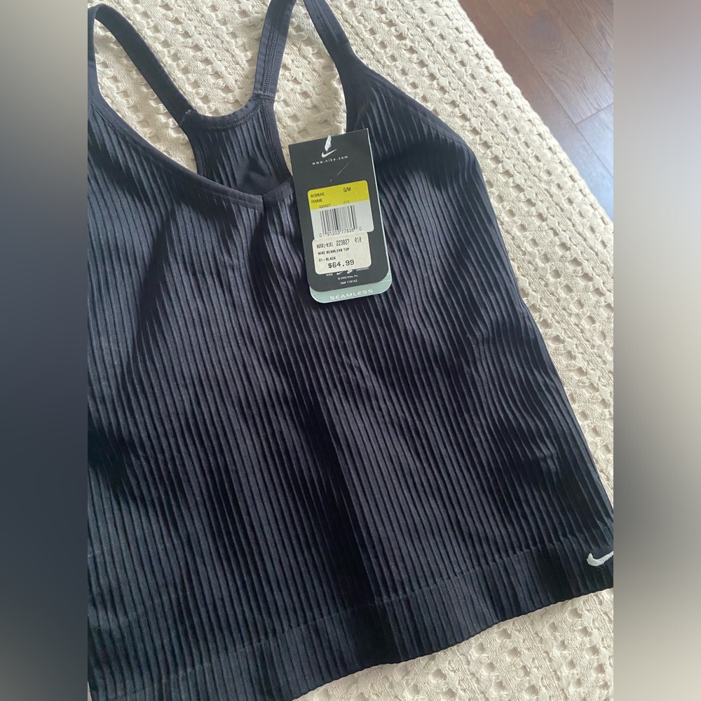 Nike Ribbed Tank Top - Picture 2 of 4